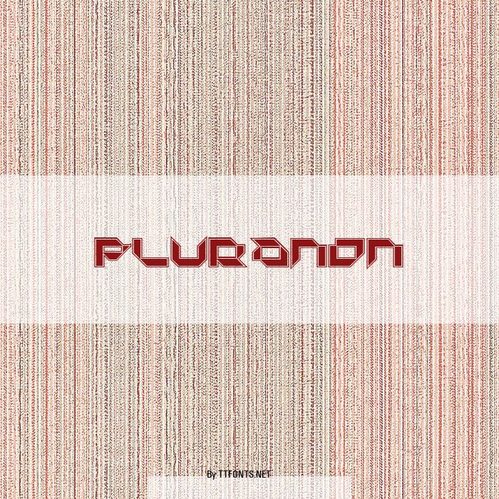Pluranon example